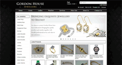 Desktop Screenshot of gordonhousejewellers.com
